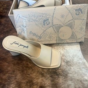 Free People Mandi Mule Size 8 Nude